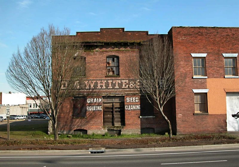 D. A. White and Sons Feed Store, Front Street, NE in CAN-DO