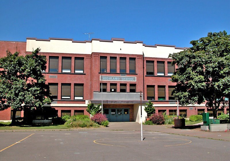 Highland School, 2153 5th Street NE in Highland (LL)
