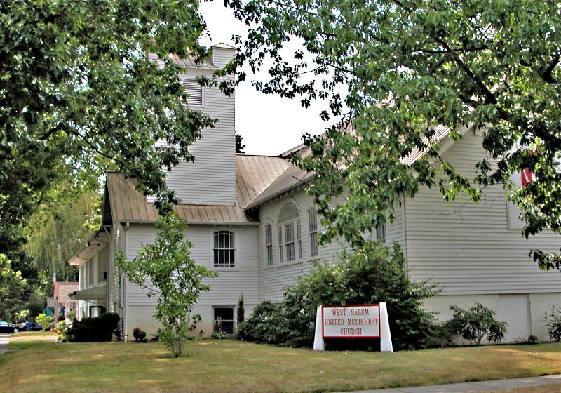 West Salem Methodist Church, 1219 3rd. Street NW in West Salem (LL)
